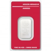 Silberbarren Argor-Heraeus 10g - LBMA zertifiziert von Argor-Heraeus