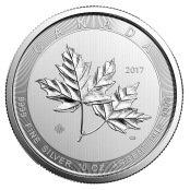 Maple Leaf 10 oz Silber 2017 - Motivseite