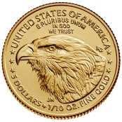 American Eagle 1/10 oz Gold 2024- Motivseite
