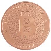 Bitcoin Copper Coin 1 oz- Motivseite