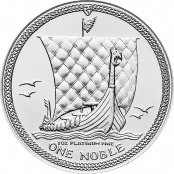 Noble 1 oz Platin  - Motivseite der attraktiven Münze der Perth Mint