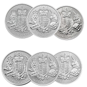 Royal Arms 1 oz Silber Serie - Motivseite