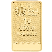 Goldbarren 1g Britannia Royal Mint