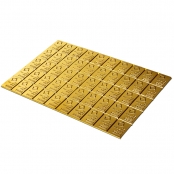 50 x 1 g Gold CombiBar Valcambi- Rückseite