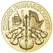 Philharmoniker 1/25 oz Gold - Motivseite