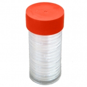 Münzkapsel Tube -  Die Box bietet Platz für Münzkapseln bis zu einem Außendurchmesser  von 44,90 mm. 