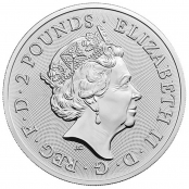 Royal Arms 1 oz Silber 2019 - Wertseite