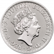 Royal Arms 1 oz Silber 2020 - Wertseite
