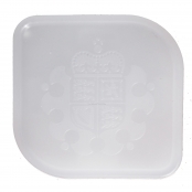 Münztube 1/10 Platin Britannia - Logo der Royal Mint UK