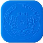Münztube Silber Somalia Elefant - Logo 