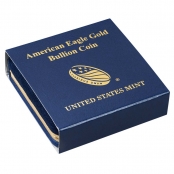 American Eagle Etui Gold 1 oz - Original Silver Eagle Etui der United States Mint