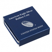 American Eagle Etui Silber 1 oz - Original Silver Eagle Etui der United States Mint
