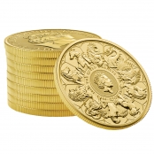 Queen's Beasts Completer Coin 1 oz Gold - 10er Tube