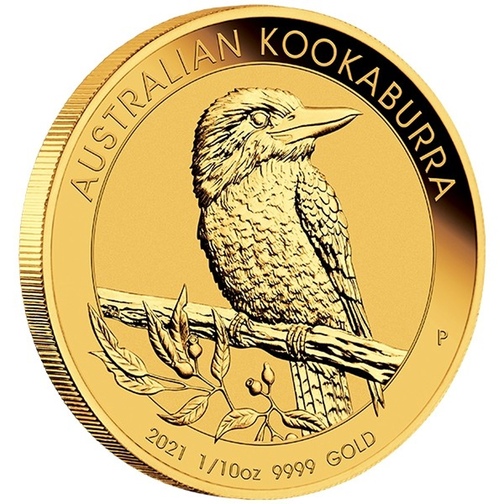 Kookaburra 1/10 oz Gold 2021 Kaufen Sie die limitierte Goldmünze hier